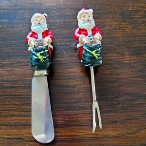 Santa cheese set